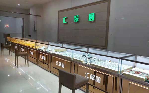 珠寶展示柜定制必須考慮哪些原則呢？
